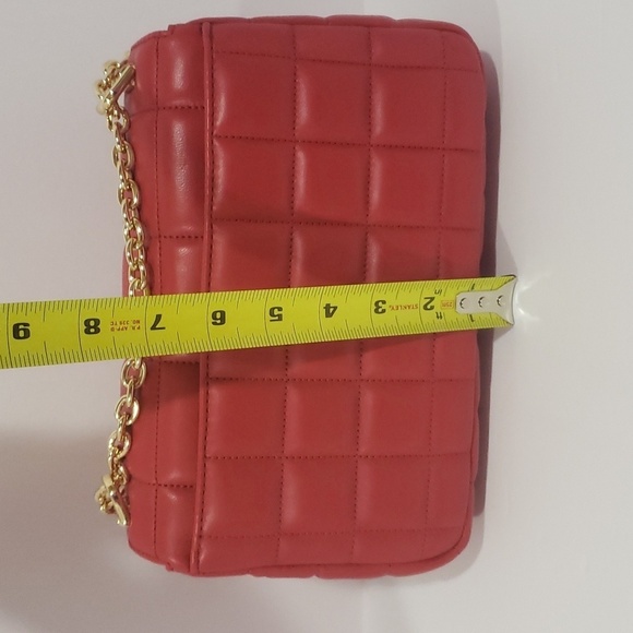 233- Michael Kors Women's Crosbody Crimson Red Color NWT - Picture 7 of 14